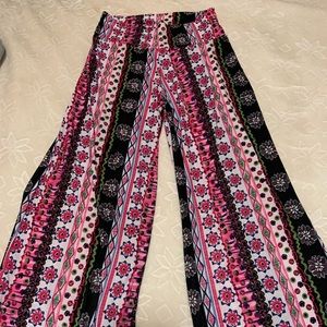 Multicolor Pallazo pants